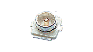AMC cable connector, straight, SMD, AMC, LCP, Socket, Straight, 50Ohm, Solder Terminal