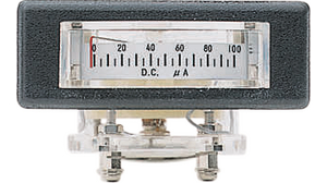 Analogový panelový měřicí přístroj DC: 0 ... 30 V 49 x 14mm