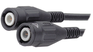 RF Cable Assembly, BNC Male Straight - BNC Male Straight, 2m, Black