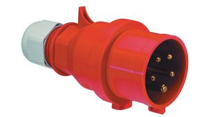 CEE Plug Red 5P 2.5mm² 16A IP44 415V