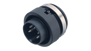 Mini Connector Plug 6 Contacts, 6A, 250V, IP40