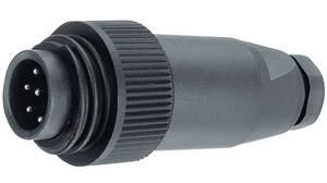 Cable plug, 693 series 4-pole, Plug, 4 Contacts, 16A, 600V, IP67