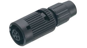 Cable Connector Socket 2 Contacts, 4A, 125V, IP40