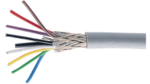Multicore Cable, CY Copper Shield, PVC, 20x 0.22mm², 100m, Grey