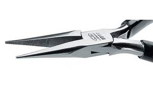 Electronics Pliers, Gripping, ''Classic'' Design, Pointed / Half-Round, 150mm