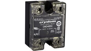 Solid State Relay Single Phase, CW, 1NO, 25A, 280V, Screw Terminal