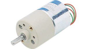 DC Motor, 27 mm, with Gearbox 90:1 12 VDC