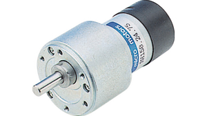 DC Motor, 39.6 mm, with Gearbox 500:1 12 VDC