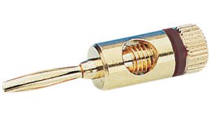 Cable Connector, Gold, 1 Poles