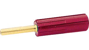 Cable Connector, Red, 1 Poles