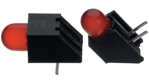 PCB-LED 5 mm Röd