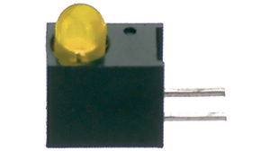 LED pour carte de circuit imprimé 3 mm Jaune