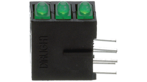 LED pour carte de circuit imprimé 2 mm Vert