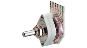 Rotary Switch, Poles = 1, Positions = 24, 15°, PCB