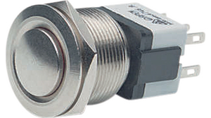 Pushbutton Switch, Vandal Proof Momentary Function 3 A 2CO IP65