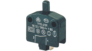 Micro Switch 1115, 16A, 1NO, 6N, Plunger