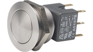 Pushbutton Switch, Vandal Proof Momentary Function 6 A 250 VAC 2CO IP65