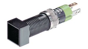 Podświetlany przełącznik przyciskowy Funkcja chwilowa 1NO 50 VAC / 72 VDC LED Brak