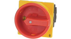 Emergency Stop Switch 11.5 A @ 230 VAC / 10 A @ 60 VDC 690VAC Flush Mount