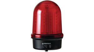 Roterande LED-signallampa AC 230V 140mA LED Röd