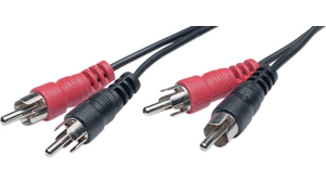 Audio Cable, Stereo, RCA Plug - RCA Plug, 15m