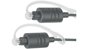 Audio Cable, Digital, TosLink Plug - TosLink Plug, 2m