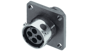 Female receptacle Trim Trio 12-pin IP65, Socket, 12 Contacts, IP65