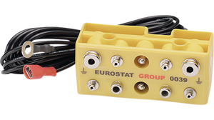 ESD Earthing Box with Multi Contact Connection, Banana Plug, GSGS, Snaps