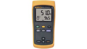 Fluke 51 II Handheld Digital Probe Thermometer, 1 Inputs, -150 ... 1372°C