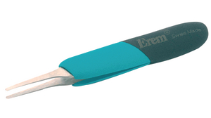 Tweezers Precision / ESD Heat Insulated Soft Foam Straight / Flat / Rounded 120mm