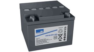 Rechargeable Battery, Lead-Acid, 12V, 10Ah, Blade Terminal, 4.8 mm
