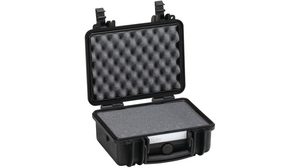 Case, Watertight with Removable Lid, 6.6l, 270x305x144mm, Black