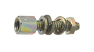 Threaded bolt PU=Pack of 2 pieces, UNC 4-40, 17.4mm