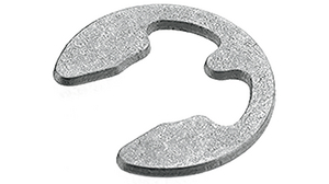 Locking Washers for Shafts 5 mm, Galvanised Spring Steel