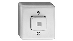 Wall Push-Button Switch EDIZIOdue 1x ON-(ON) Wall Mount 16A 230V White
