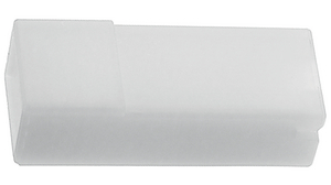 Insulating sleeve 6.3 x 0.8 mm 9.2 mm 24.4 mm 6 mm Polyamide 6.6 Transparent