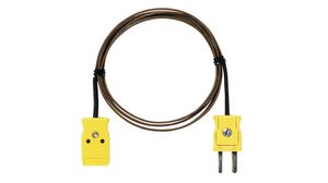 1 paire de connecteurs type K (femelle/mâle), 3 m