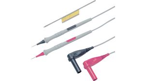 Test probes, red/black, 3A