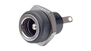 DC Power Connector, Socket, Straight x 4 x mm