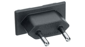 Interchangeable Adapter, AC / DC, Euro Type C (CEE 7/16) Plug