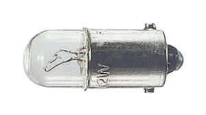 Incandescent Bulb, 2W, BA9s, 24V