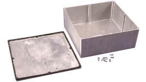 Watertight Die Cast Enclosure 1550 250x250x101.3mm Die-Cast Aluminium Aluminium IP66