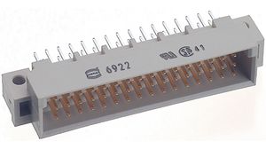 Multipole plug, C/2 48p DIN 41612