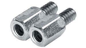 Threaded bolt UNC 4-40 / UNC 4-40 PU=Pair (2 pieces)