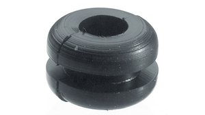 Rubber Grommet 5.5mm Black