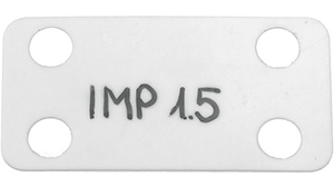 Targhetta di contrassegno IMP3.5 88.9mm Pacco da 100 pezzi