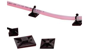 Cable Tie Mount 5.4mm Black Polyamide 6.6