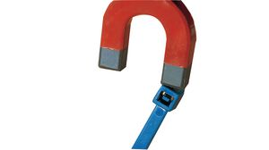 Detectable Metal Content Cable Tie 380 x 4.7mm, Polyamide 6.6 MP, 225N, Blue