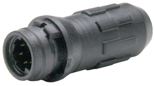 Mini Connector Coupler 6 Contacts, 2A, 42VDC, IP67 / IP68