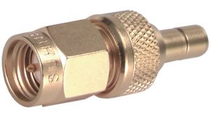 RF Adapter, Straight, SMA Plug - SMB Socket, 50Ohm